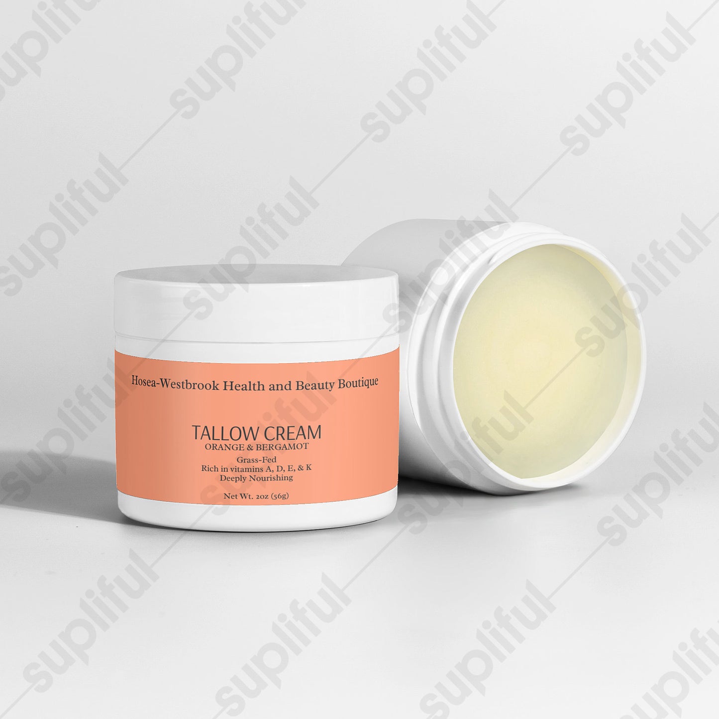 Tallow Cream Orange & Bergamot