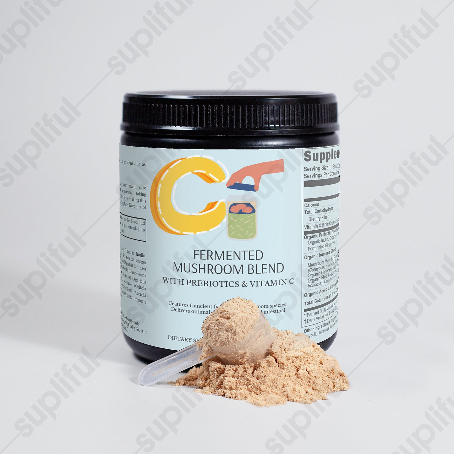 Fermented Mushroom Blend