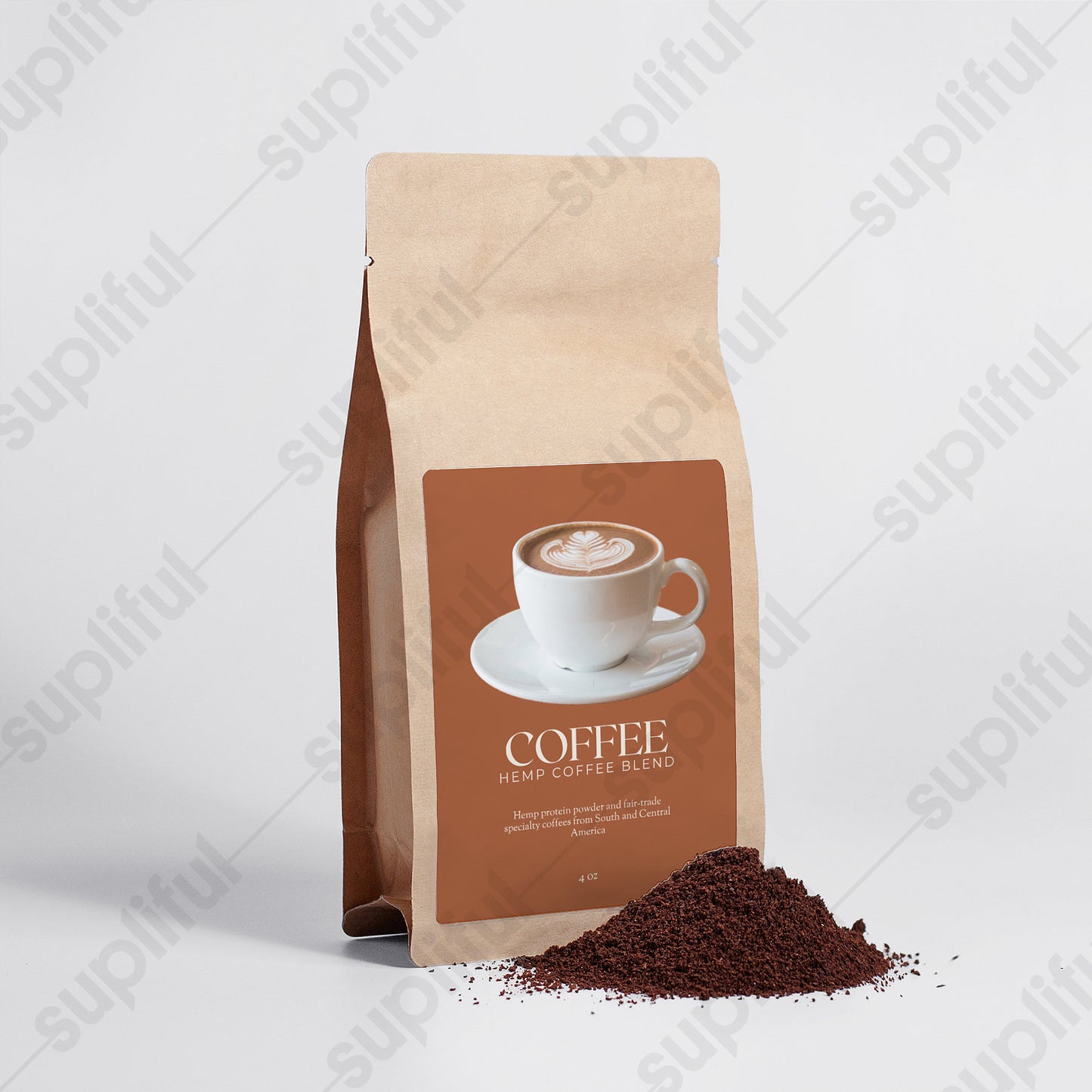 Hemp Coffee Blend - Medium Roast 4oz