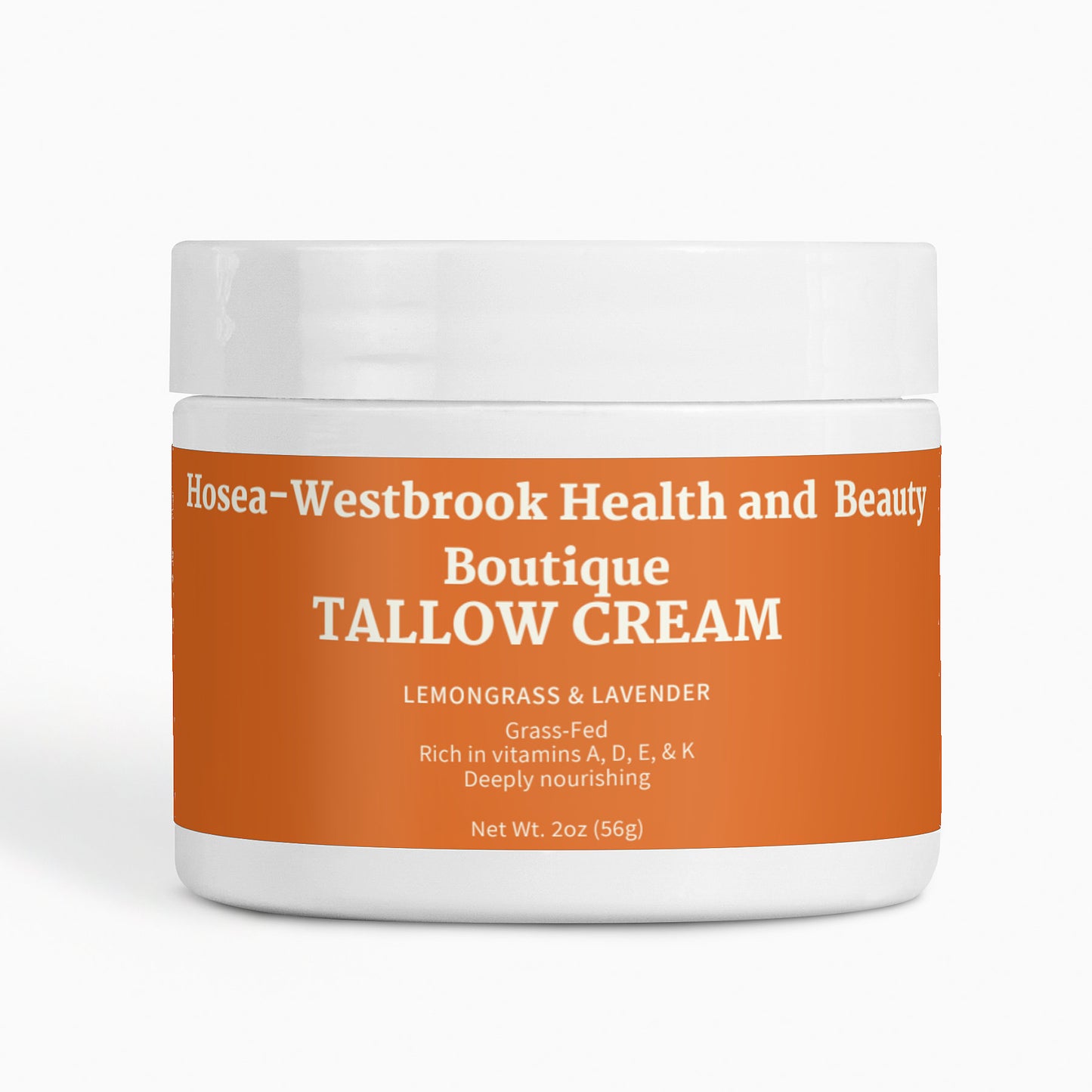 Tallow Cream Lemongrass & Lavender