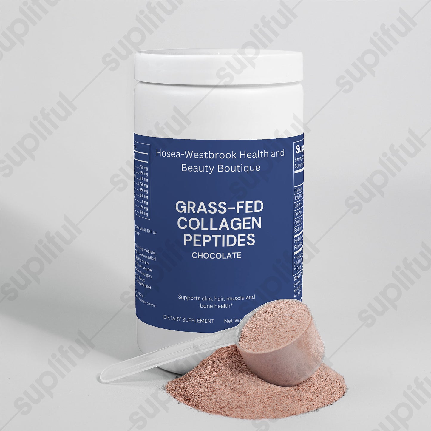 Grass-Fed Collagen Peptides Powder (Chocolate)