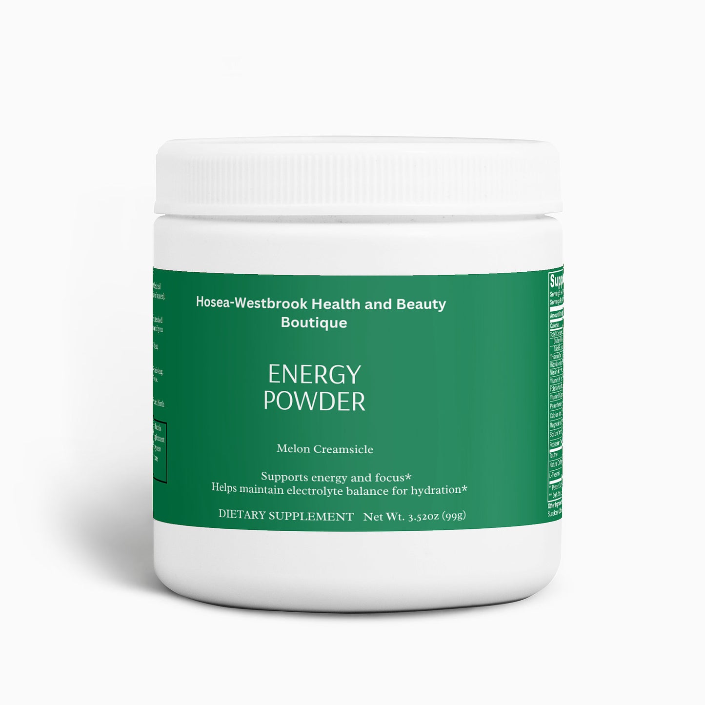 Energy Powder (Melon Creamsicle)