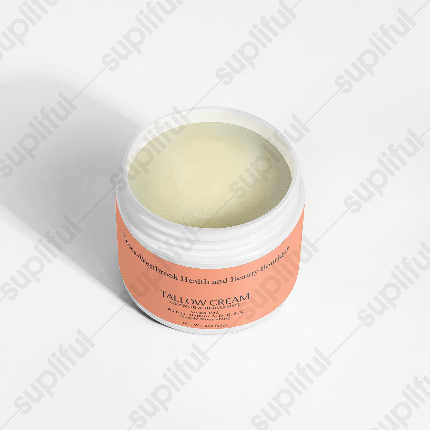 Tallow Cream Orange & Bergamot
