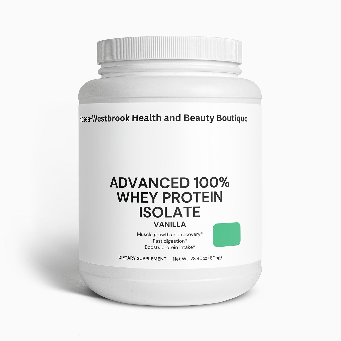 Advanced 100% Whey Protein Isolate (Vanilla)