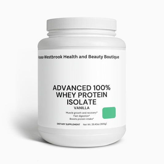 Advanced 100% Whey Protein Isolate (Vanilla)