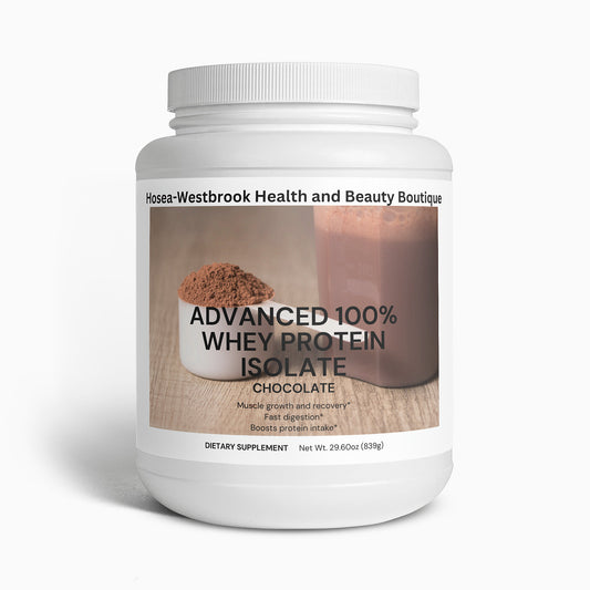 Advanced 100% Whey Protein Isolate (Chocolate)