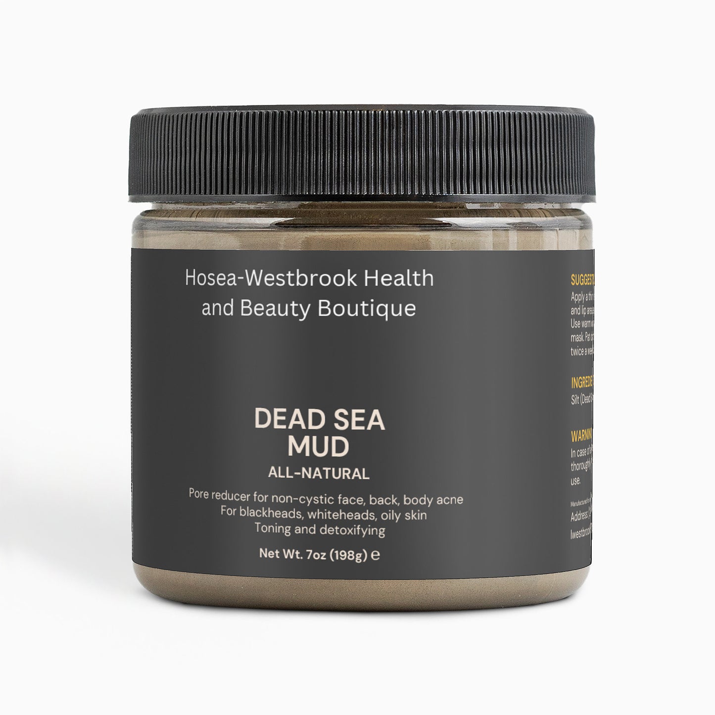 Dead Sea Mud