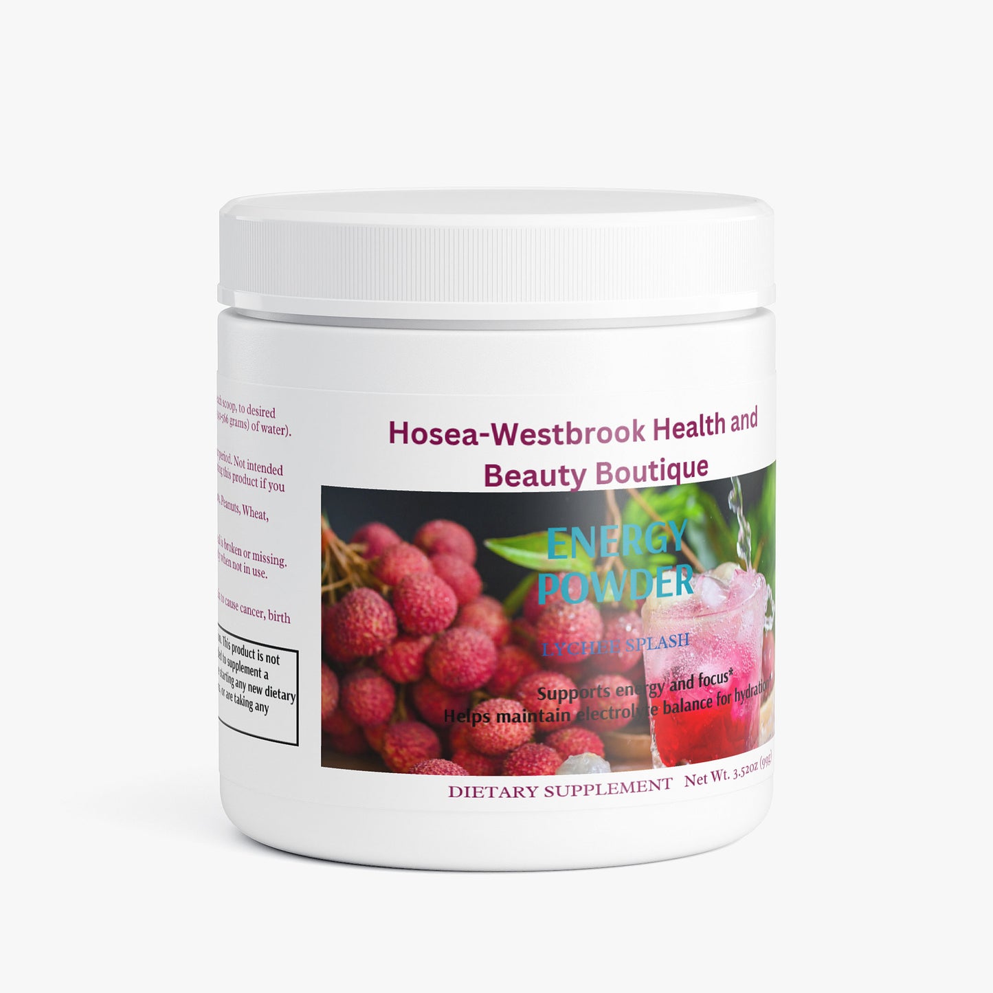 Energy Powder (Lychee Splash Energy)