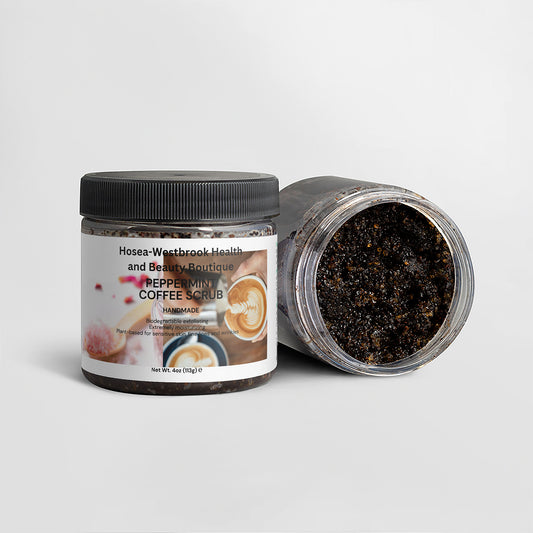 Peppermint Coffee Scrub