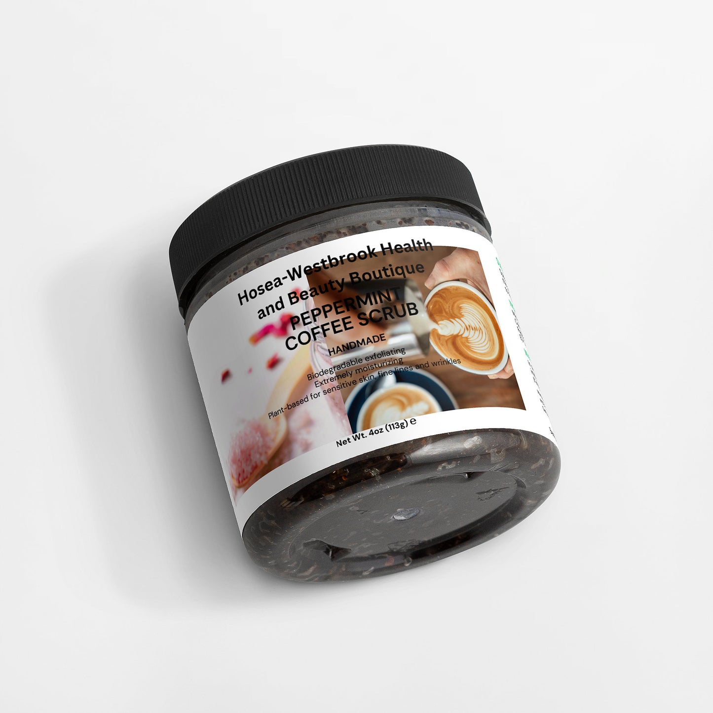 Peppermint Coffee Scrub