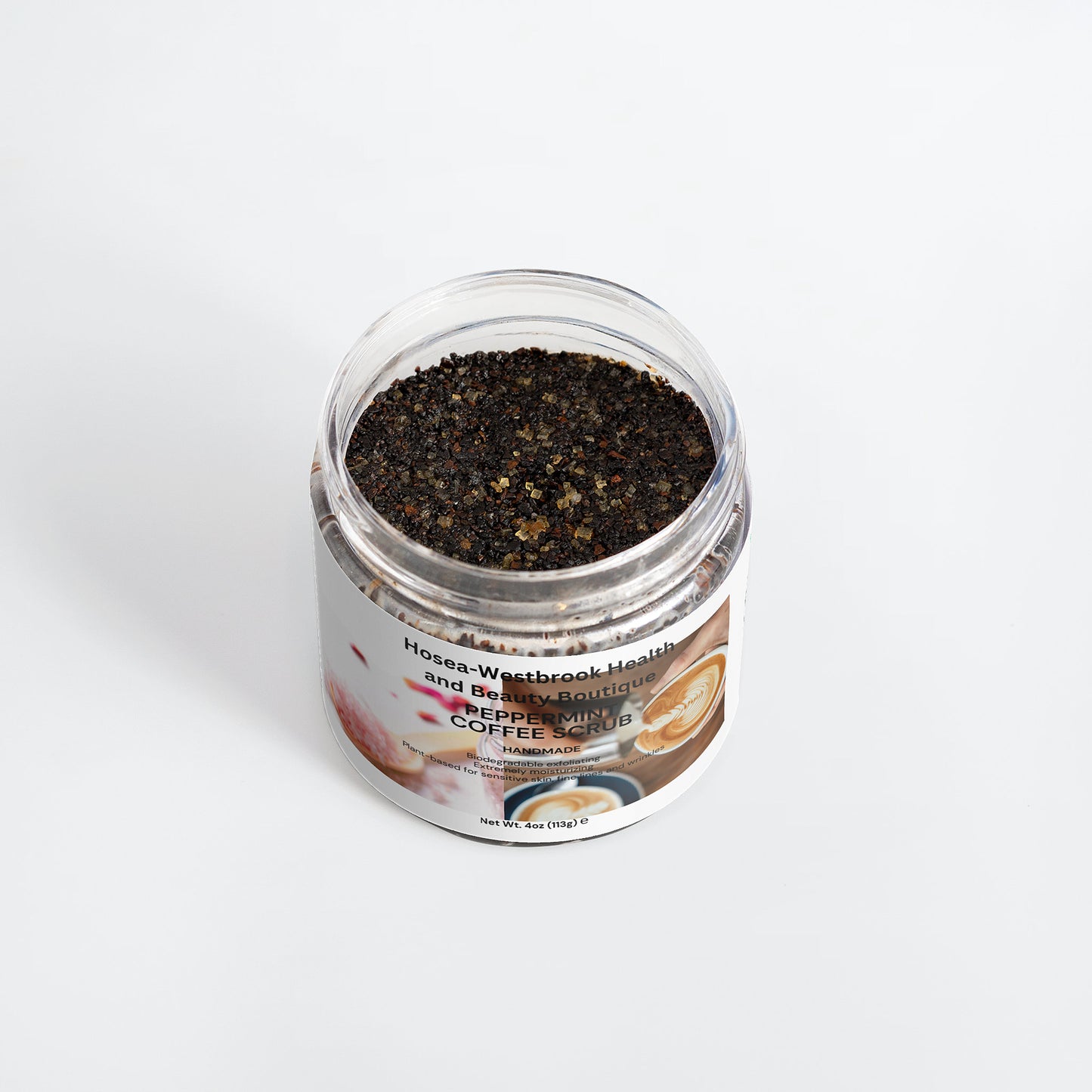 Peppermint Coffee Scrub