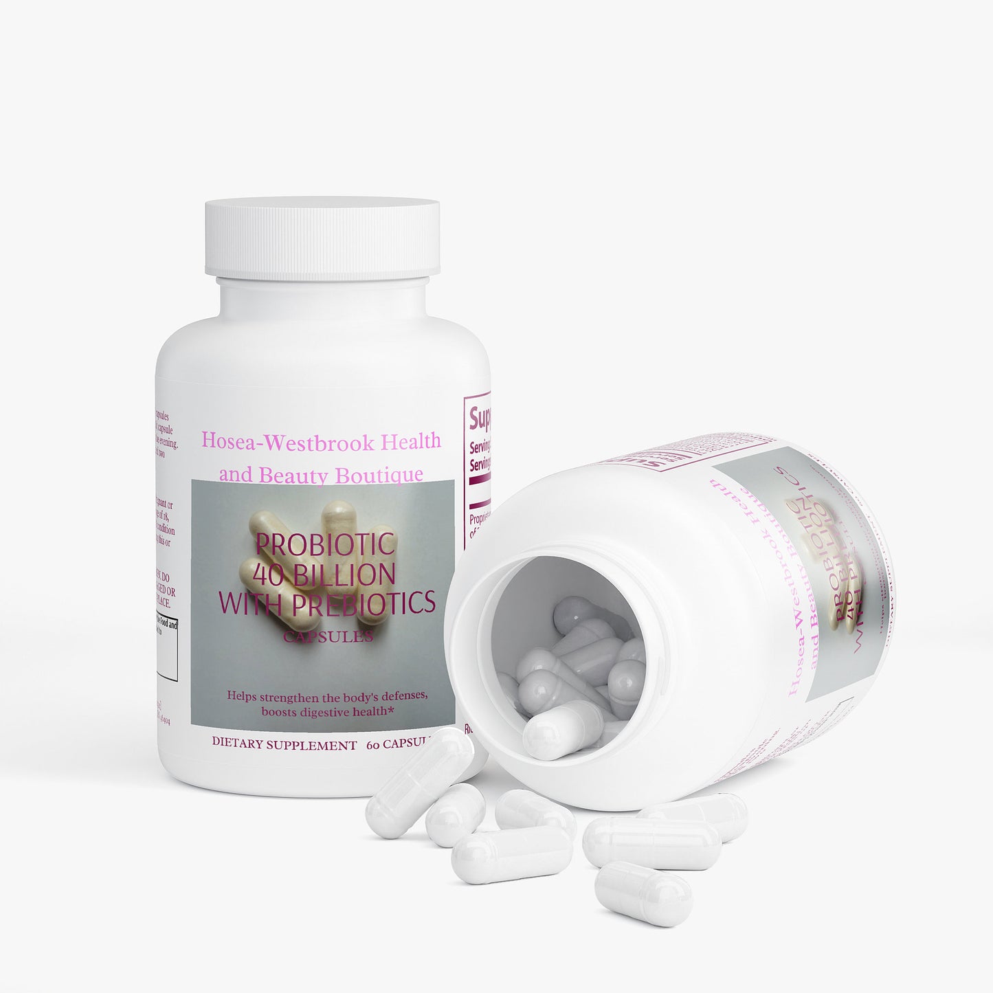 Probiotic 40 Billion with Prebiotics