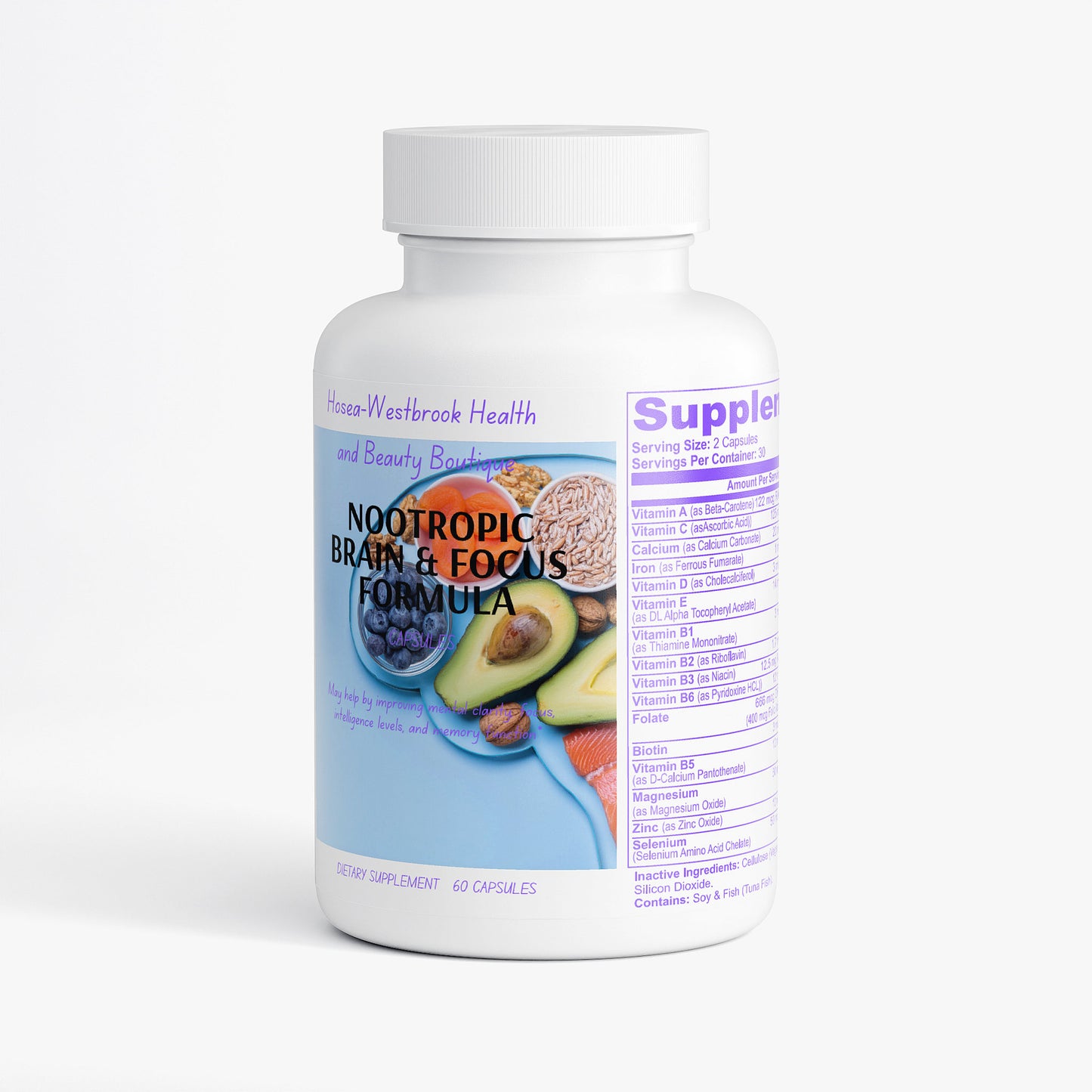 Nootropic Brain & Focus Formula