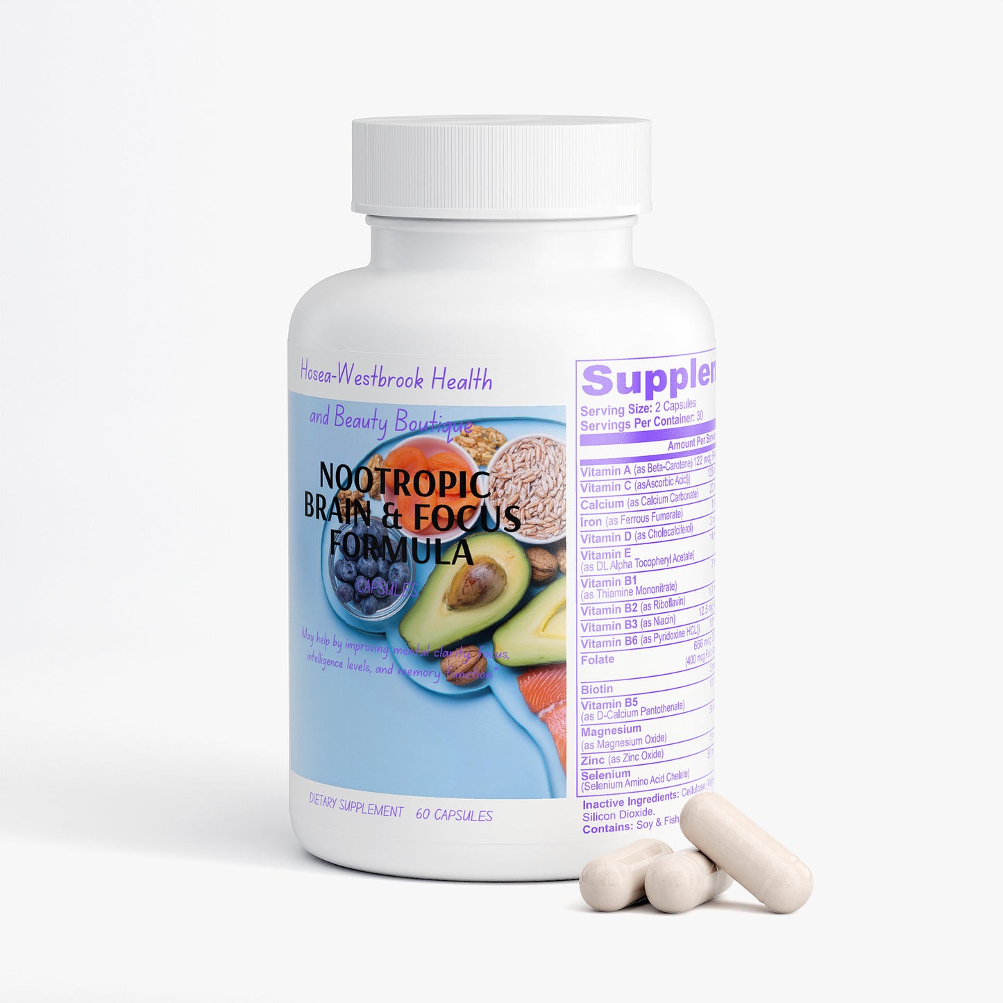 Nootropic Brain & Focus Formula