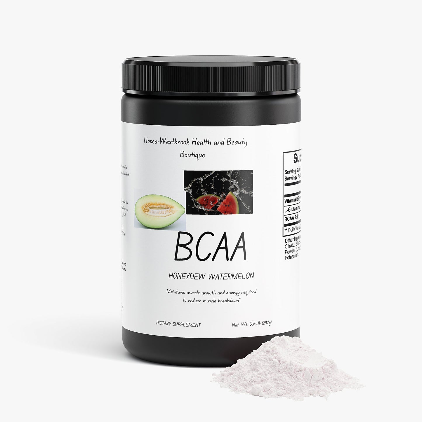 BCAA Post Workout Powder (Honeydew/Watermelon)