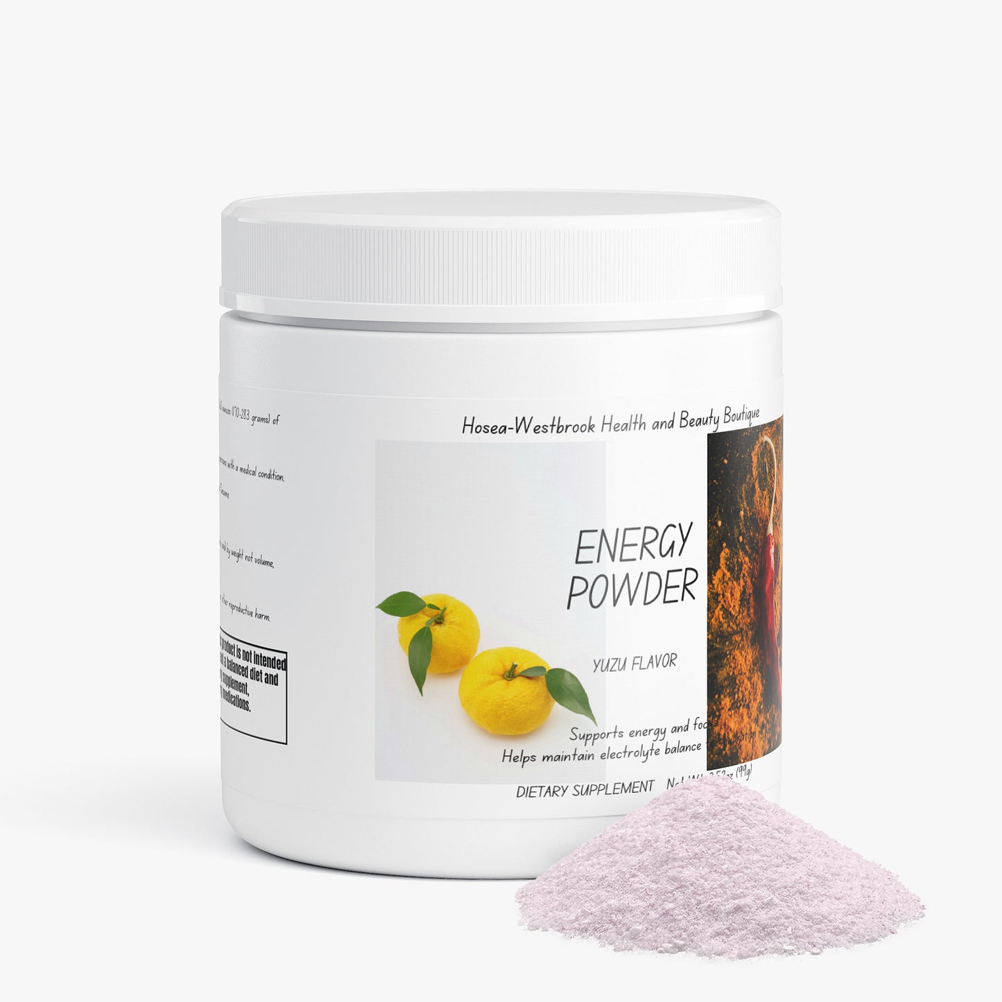 Energy Powder (Yuzu Flavor)