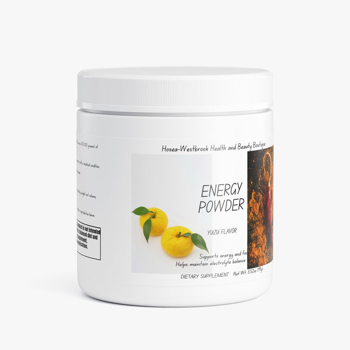 Energy Powder (Yuzu Flavor)