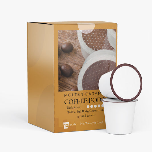 Molten Caramel Coffee Pods (Dark Roast)