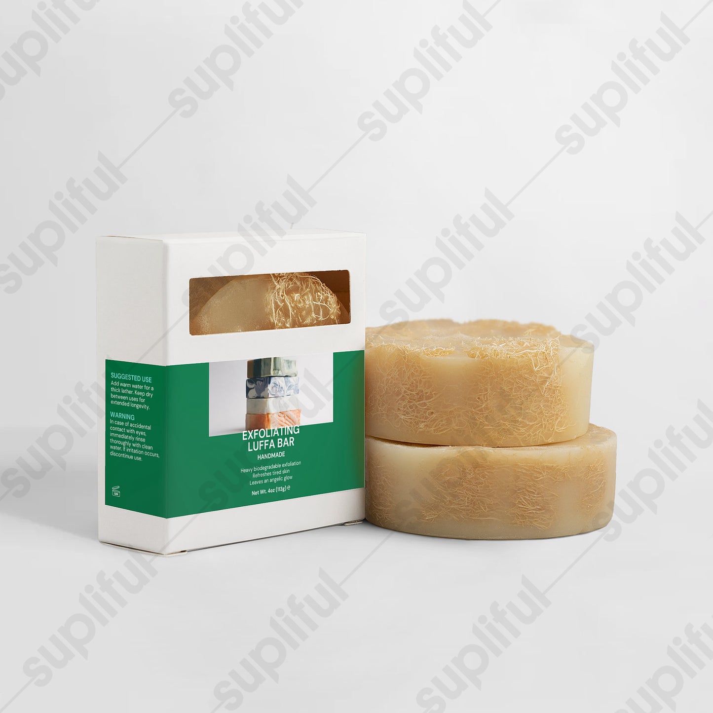 Exfoliating Luffa Bar