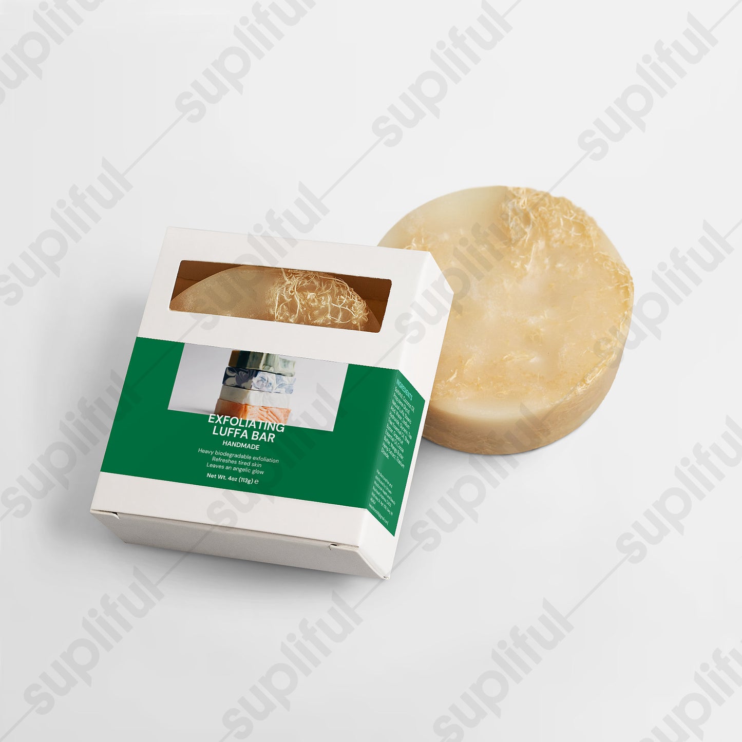 Exfoliating Luffa Bar