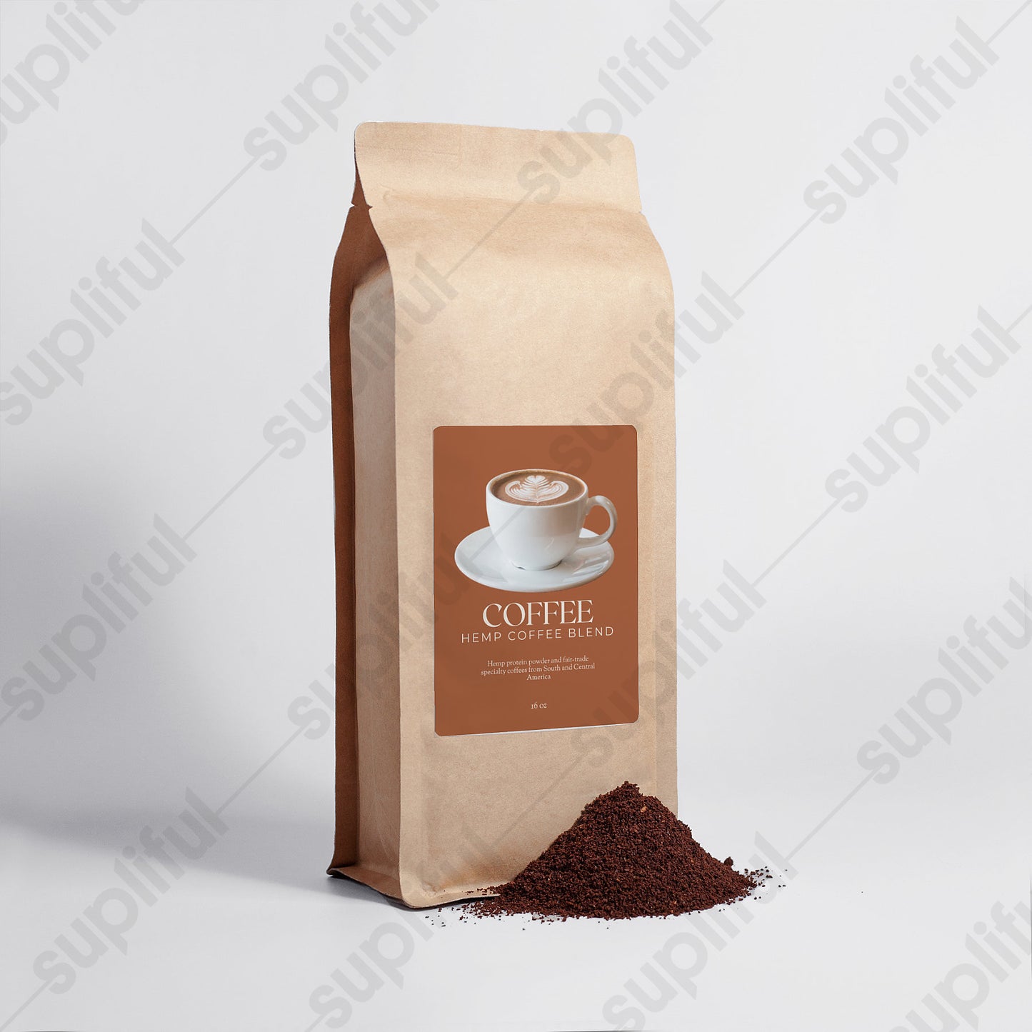 Hemp Coffee Blend - Medium Roast 16oz